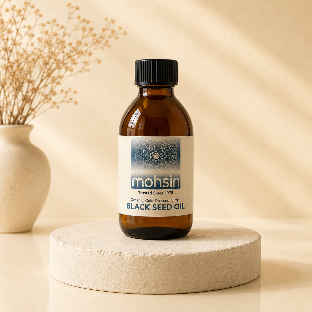 Best Organic Black Seed Oil – Cold Pressed & 100% Pure Nigella Sativa (125ml)
