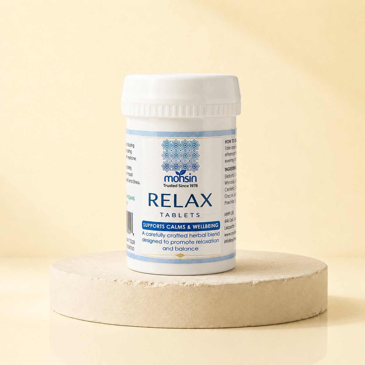 Relax Tablets - #1 Natural Supplement for Sleep and Stress Relief